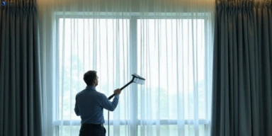 Commercial curtain stain removal service springvale-vic hotels offices restaurants