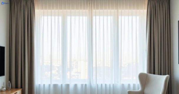 Restored vibrant drapes in springvale-vic QLD after Matty Curtain Cleaning